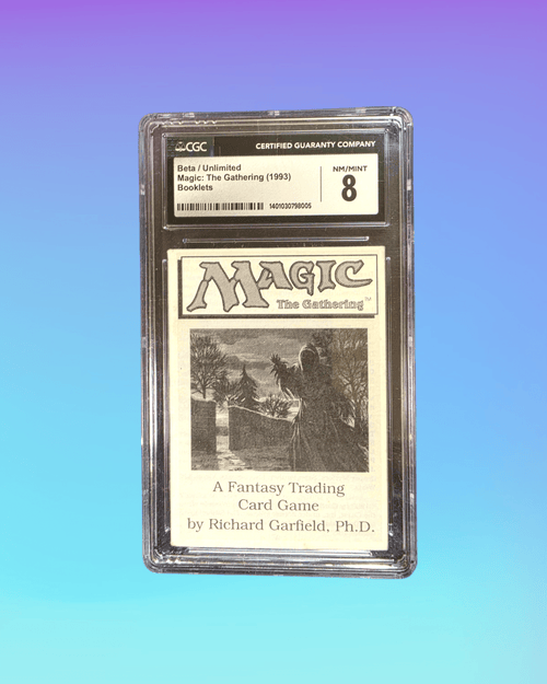 1993 & 1994 - Magic The Gathering - Rule Booklets - CGC 8 - Pack Daddies Card Co