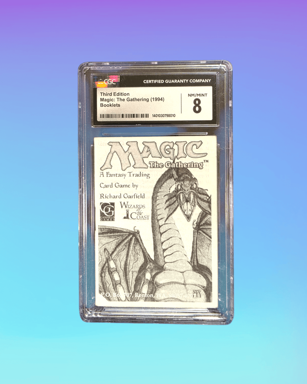 1993 & 1994 - Magic The Gathering - Rule Booklets - CGC 8 - Pack Daddies Card Co