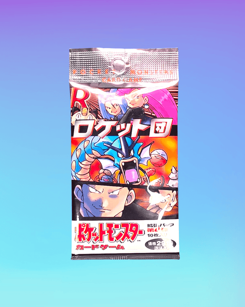 1997 Pokémon TCG - Japanese - WOTC Rocket Gang - Sealed Booster Pack - Pack Daddies Card Co