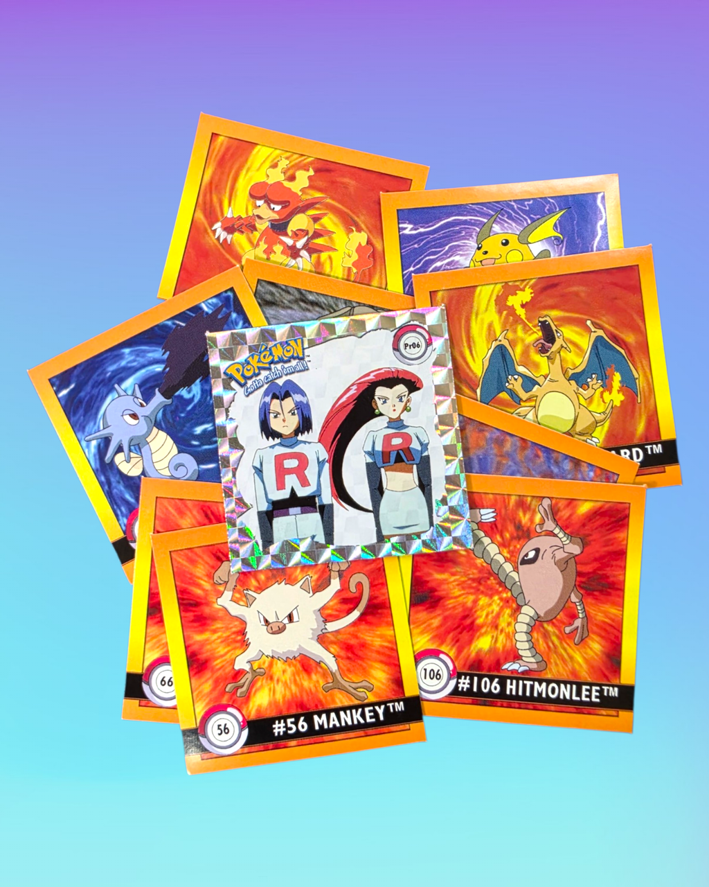 1999 - Pokémon Art Box Stickers - Series 1 - Pack - Pack Daddies Card Co