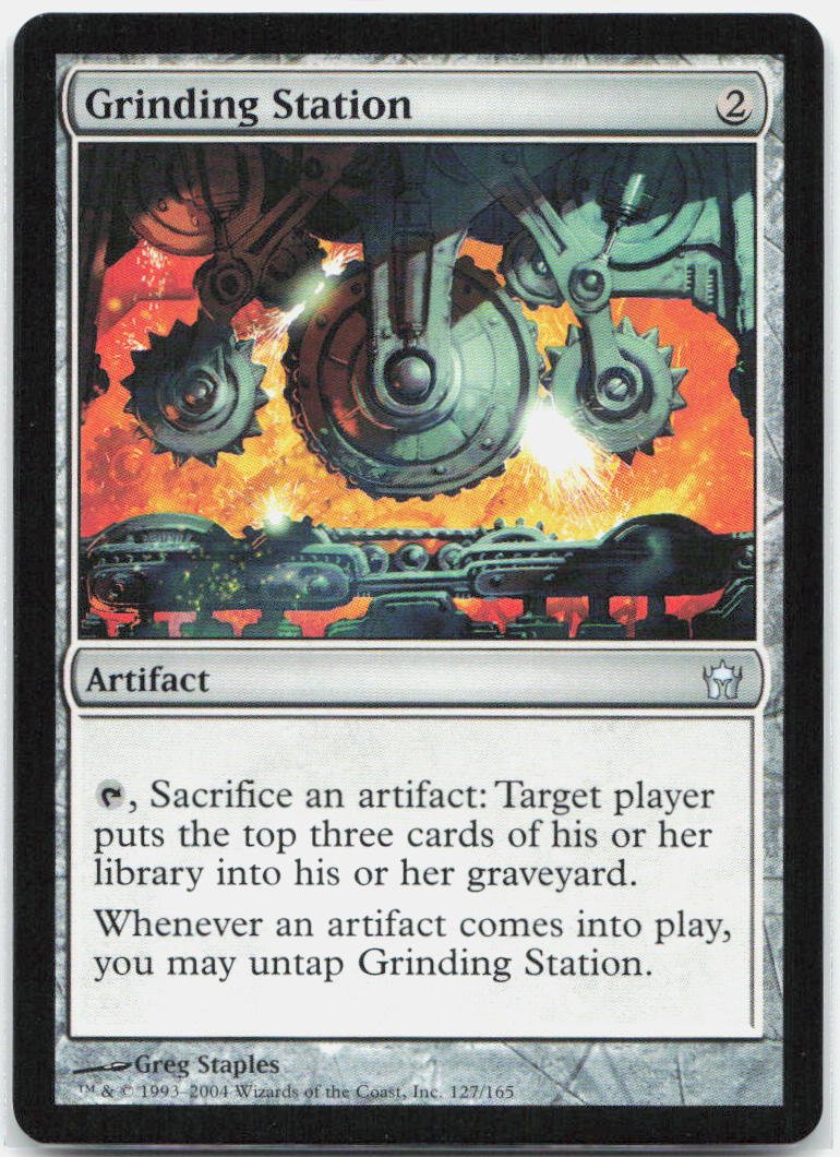 2004 - Magic: The Gathering - Grinding Station - Fifth Dawn - 127 - NM - Pack Daddies Card Co