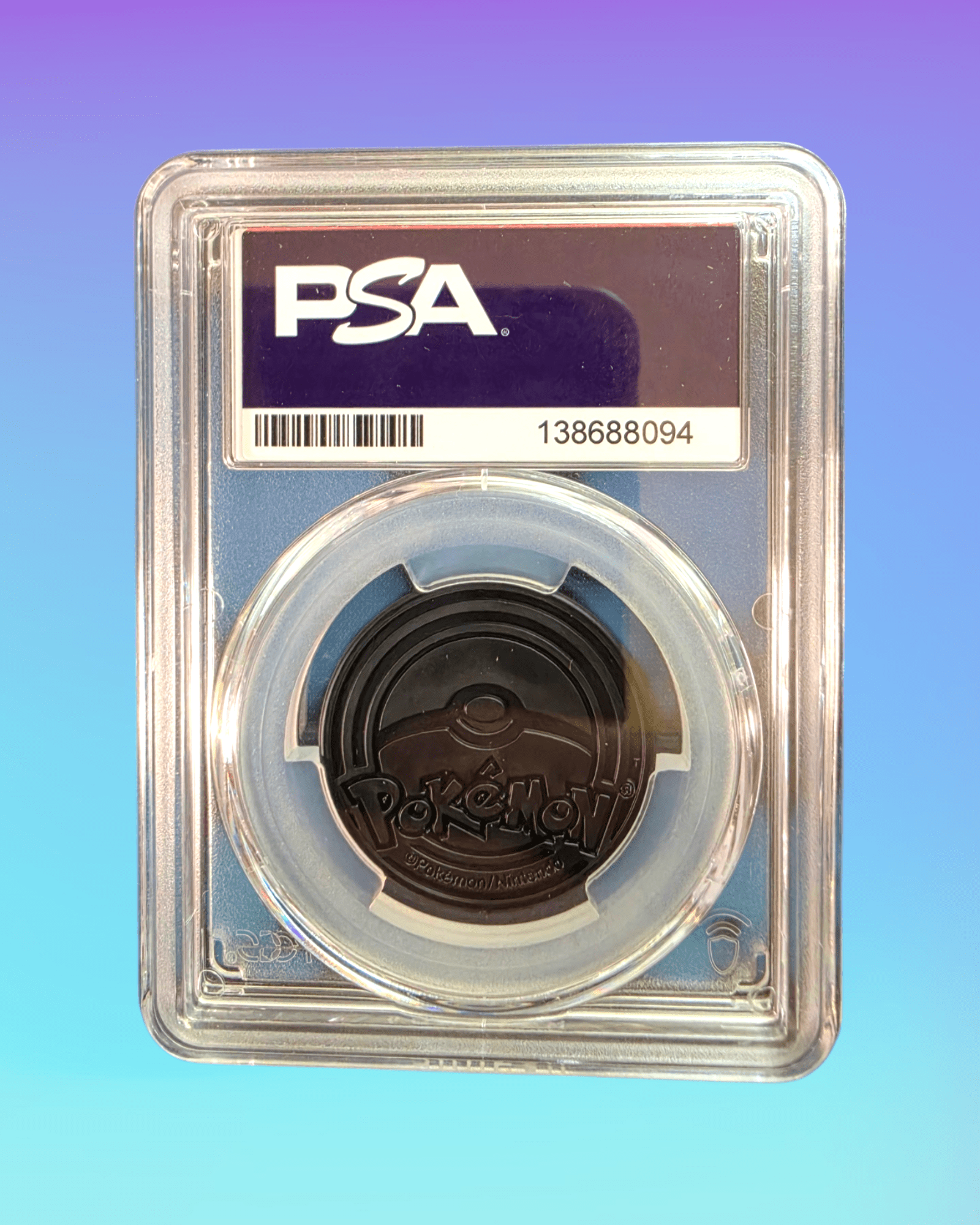 2009 - Pokémon TCG - Charizard/Garchomp - Overflow Theme Deck - Coin Promo - PSA 9 - Pack Daddies Card Co