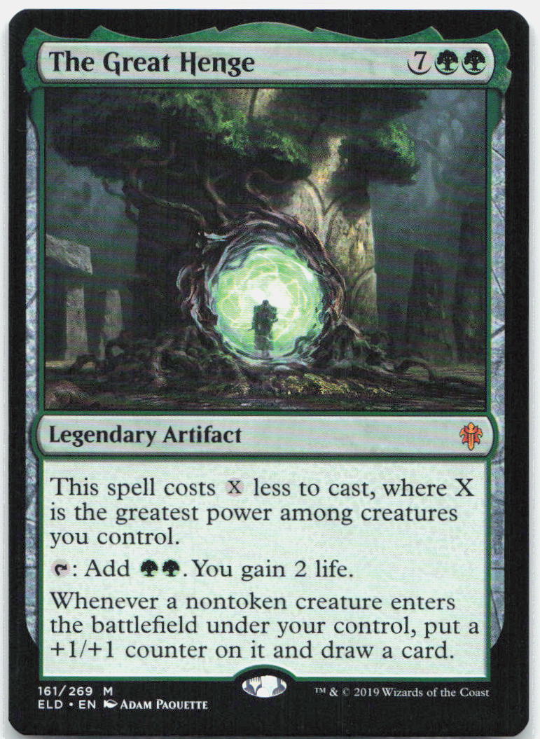 2019 - Magic: The Gathering - The Great Henge - Throne of Eldraine - 161 - NM - Pack Daddies Card Co