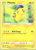 2022 - Pokémon TCG - Pikachu (28) - Pokemon GO - 028/078 - LP - Holo - Pack Daddies Card Co