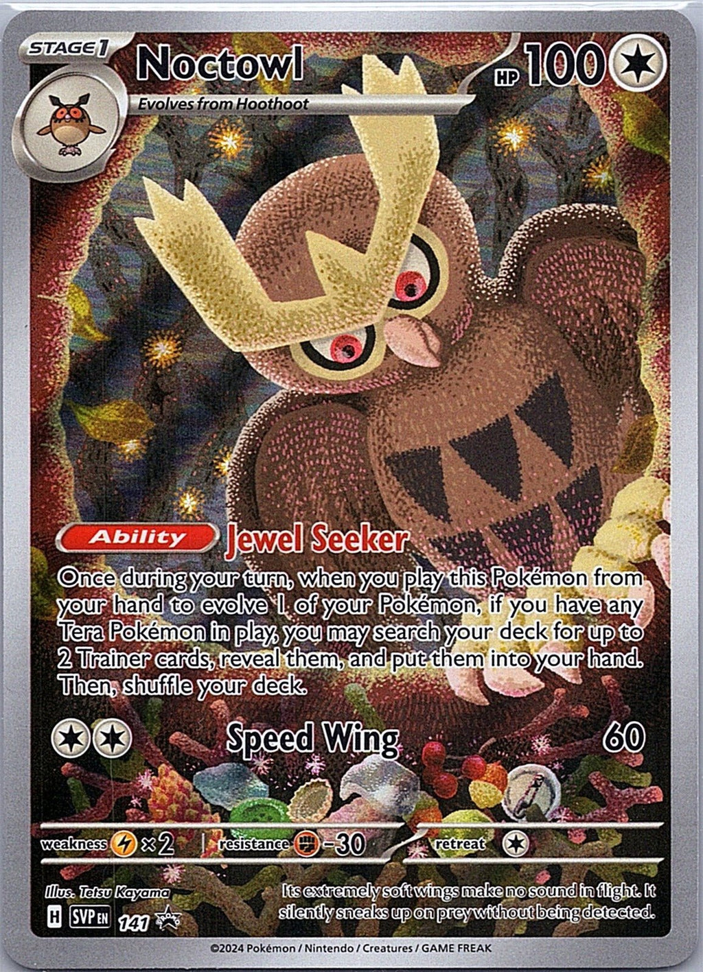 2023 - Pokémon TCG - Noctowl - SV: Scarlet & Violet Promo Cards - 141 - NM - Pack Daddies Card Co