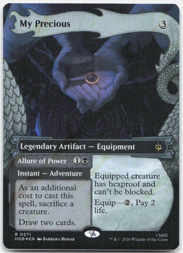 2026 - Magic: The Gathering - My Precious (Showcase) (Surge Foil) - The Hobbit - 271 - NM - Foil - Pack Daddies Card Co