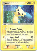 2026 - Pokémon TCG - Minun - EX Trainer Kit 2: Plusle & Minun - 6/12 - LP - Holo