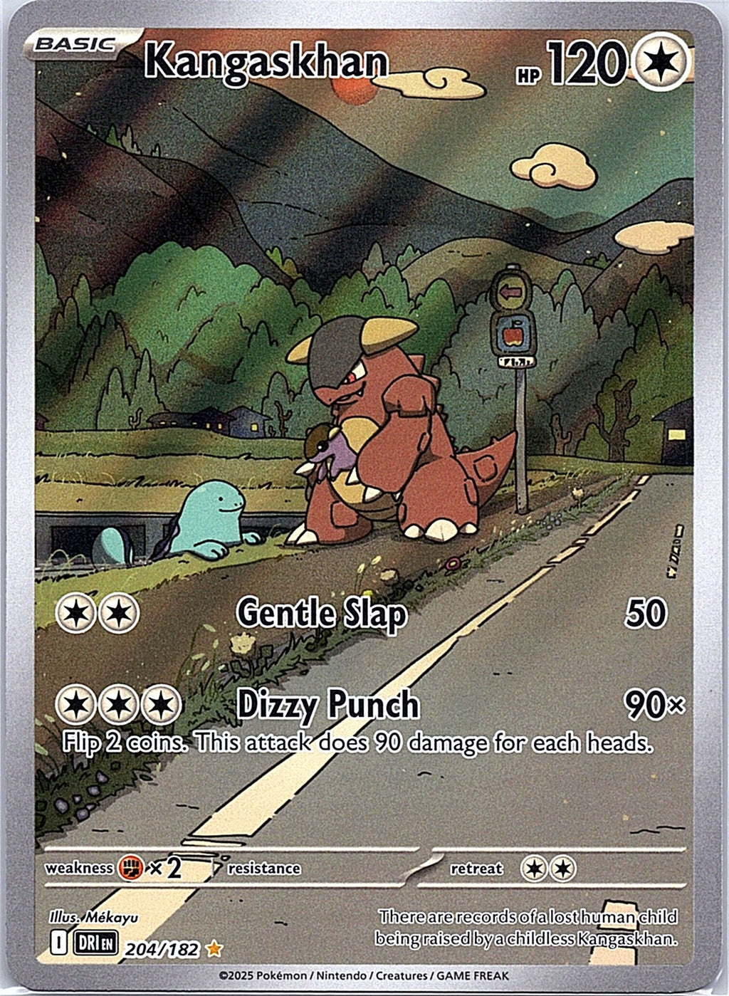 2025 - Pokémon TCG - Kangaskhan - SV10: Destined Rivals - 204/182 - NM