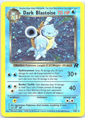 2000 - Pokémon TCG - Dark Blastoise - Team Rocket - 03/82 - NM (Swirl)