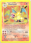 1999 - Pokémon TCG - Charizard - Base Set - 004/102 - DMG - Holo