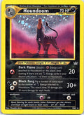 2001 - Pokémon TCG - Houndoom - Neo Revelation - 08/64 - MP - 1st Edition Holo