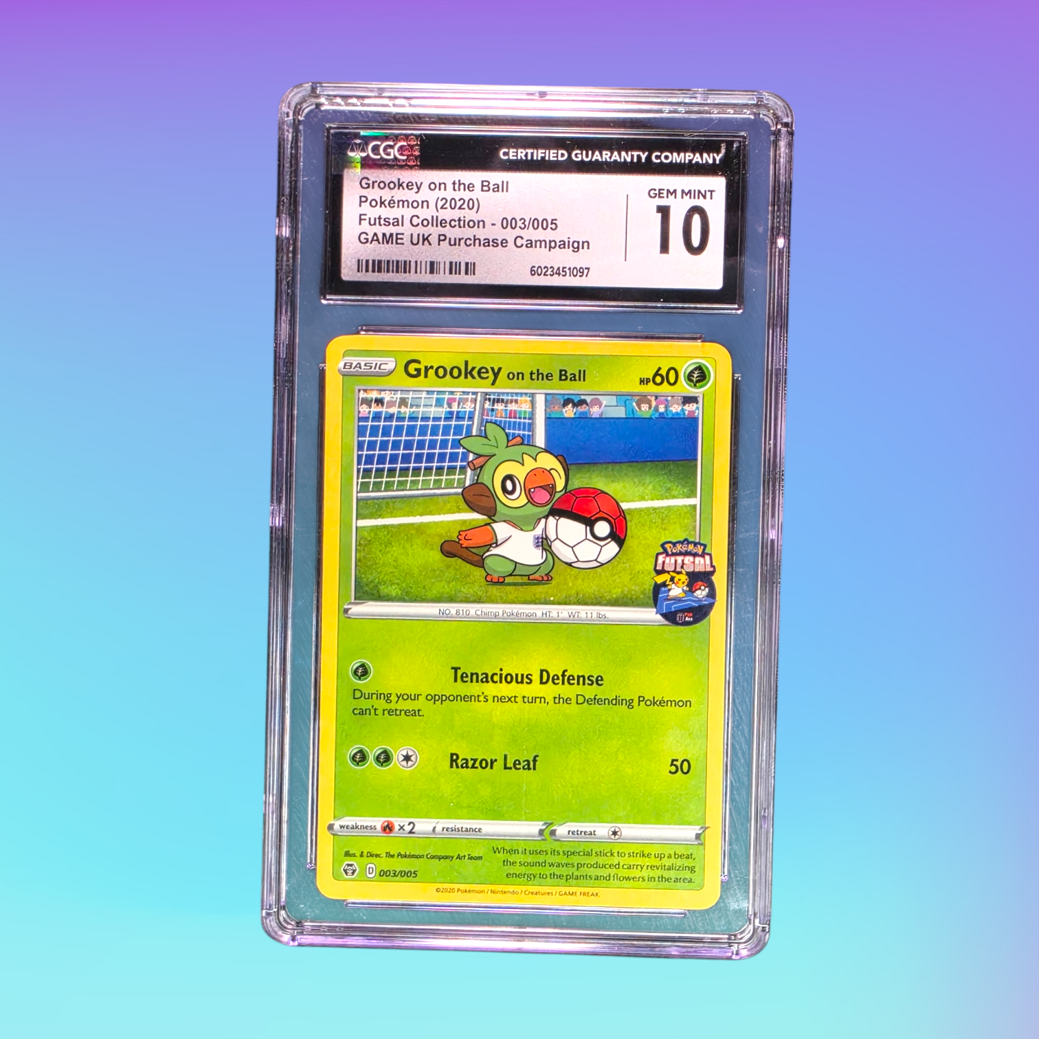 2026 - Pokemon TCG - Grookey on the Ball - (Pokemon Futsal) Miscellaneous Cards & Products 003/005