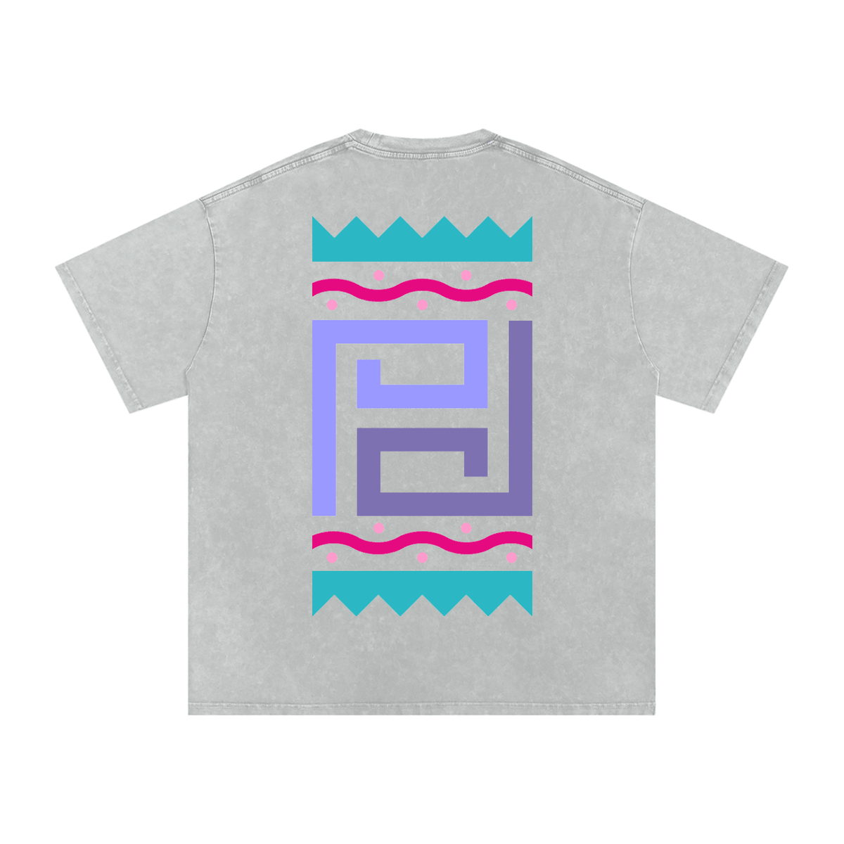Pack Daddies Snow Washed Oversized Cotton T-Shirt - Pack Daddies Card Co