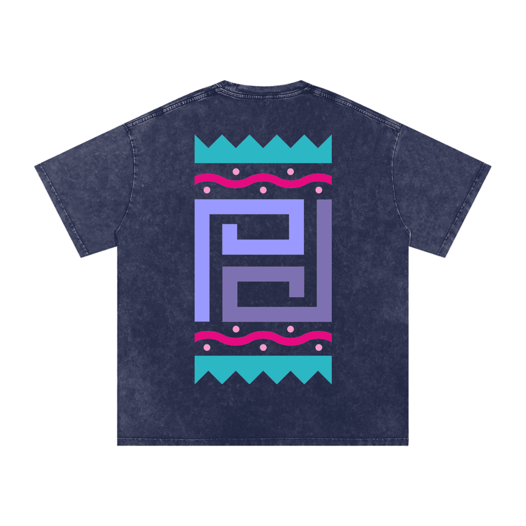 Pack Daddies Snow Washed Oversized Cotton T-Shirt - Pack Daddies Card Co